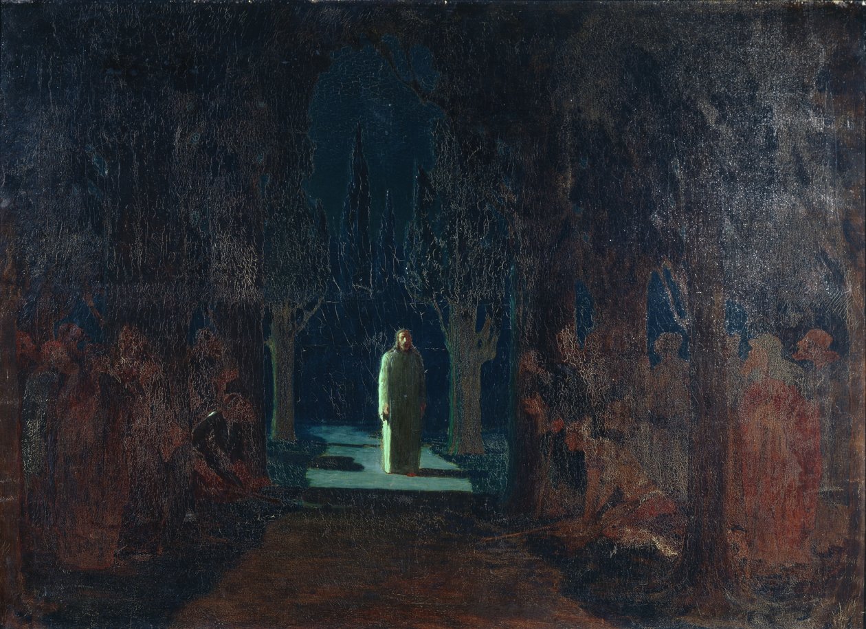 Kristus i Getsemane hage av Arkhip Ivanovich Kuindzhi