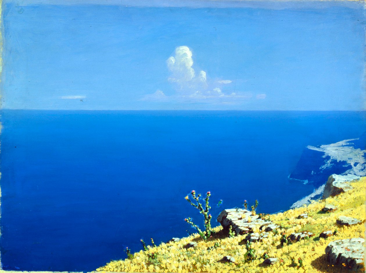Havet ved Krim, ca 1860-1900 av Arkhip Ivanovich Kuindzhi