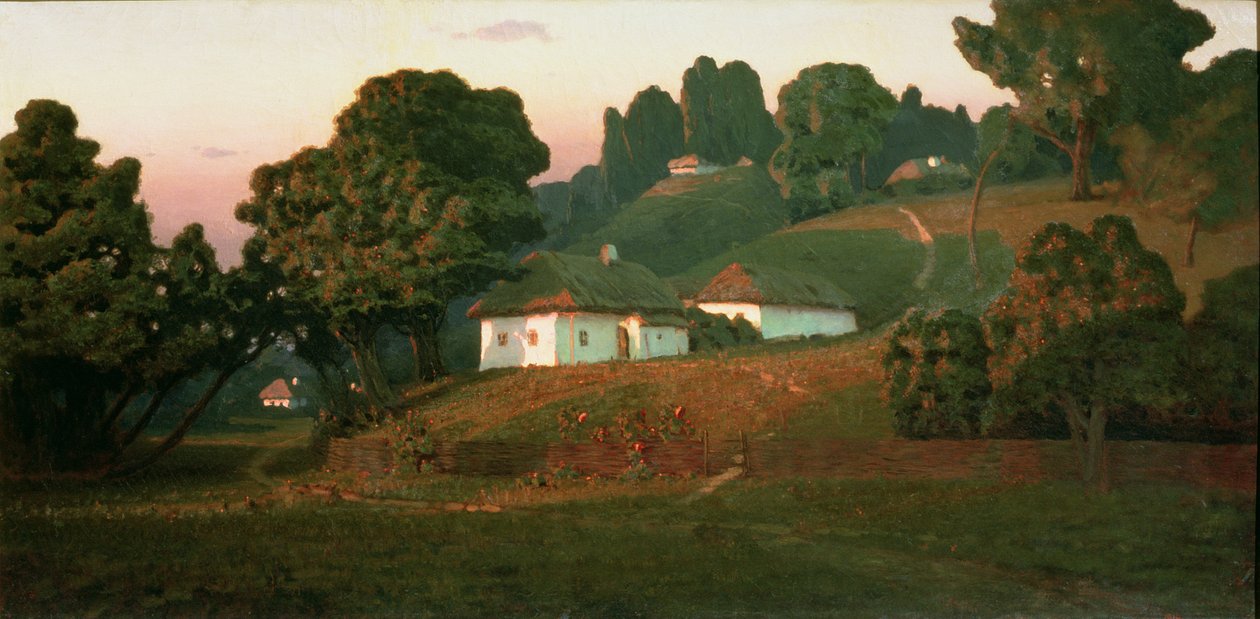 Kveld i Ukraina, 1878 av Arkip Ivanovic Kuindzi