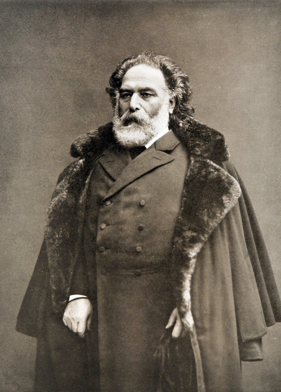 Archip Quindji - Portrett av kunstneren Archip Quindji (1841-1910) av Anonymous av Arkip Ivanovic Kuindzi