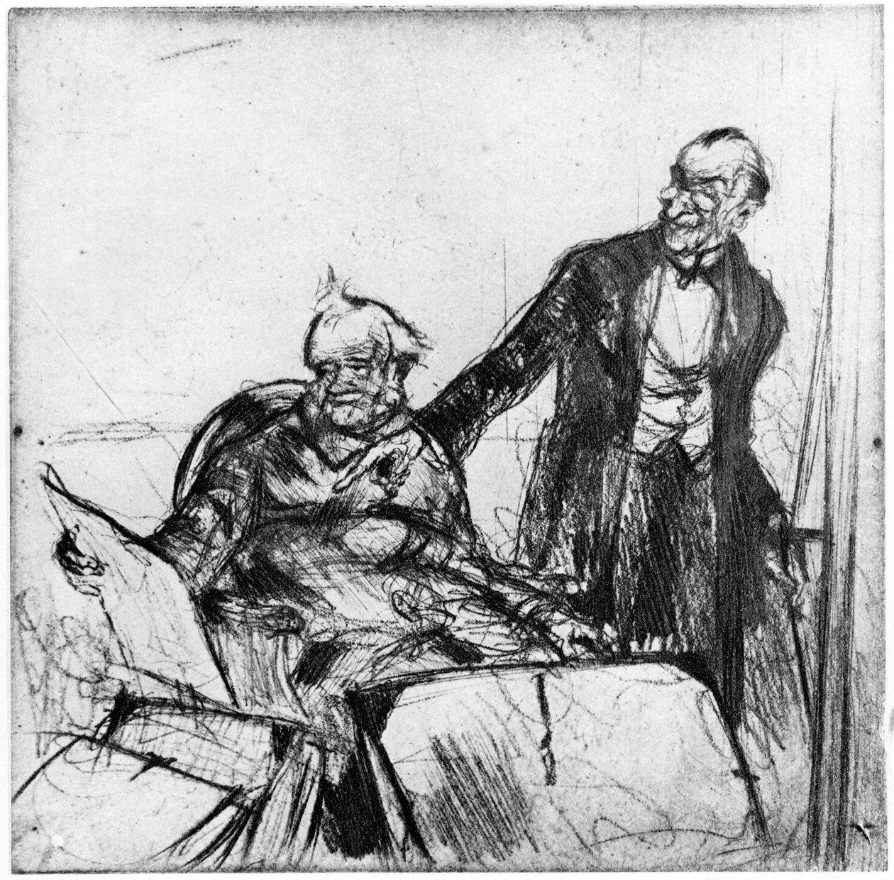 Samleren, c1900-1935 1924 av Armand Coussens