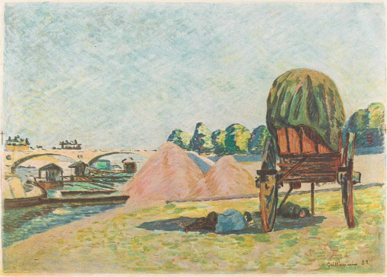 Landskap, 1882. av Armand Guillaumin