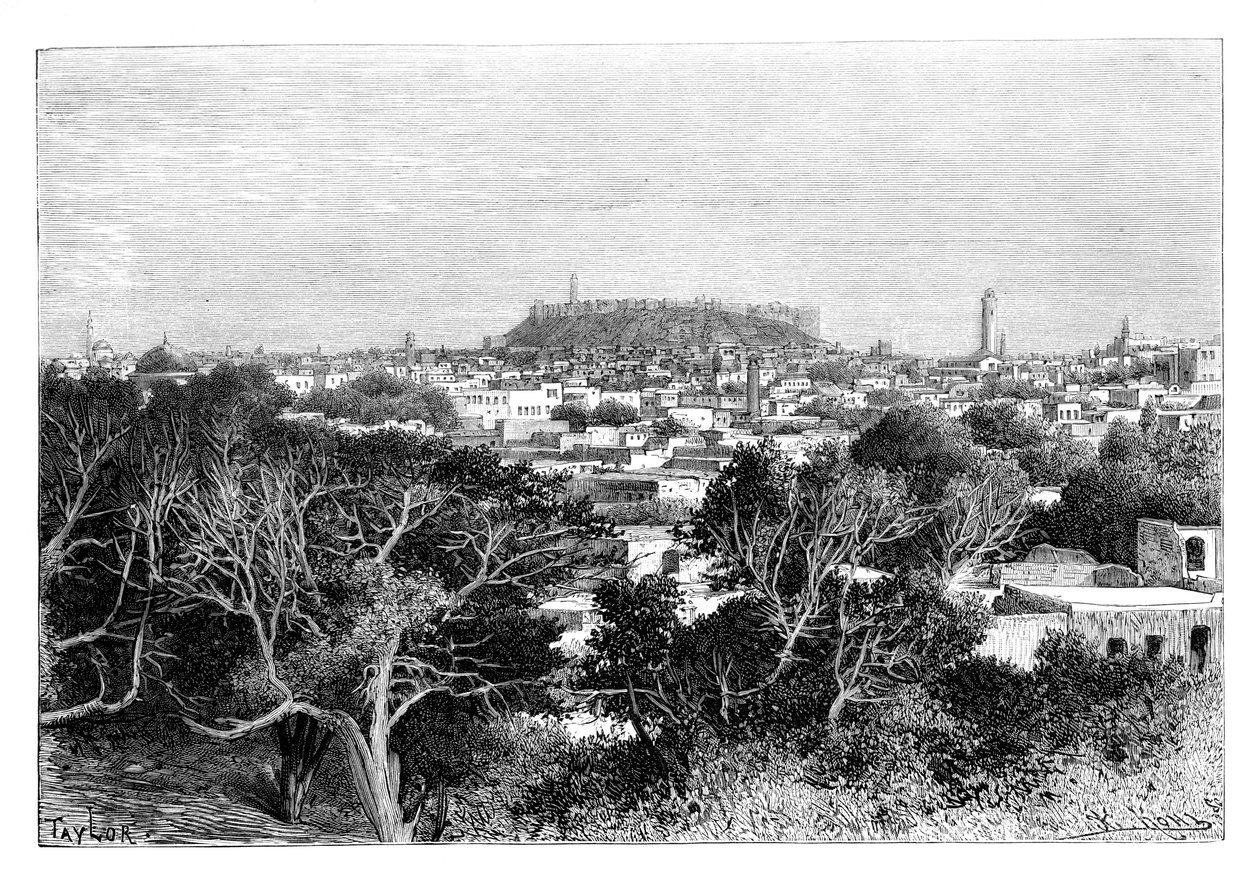 Aleppo, Syria, 1895. av Armand Kohl
