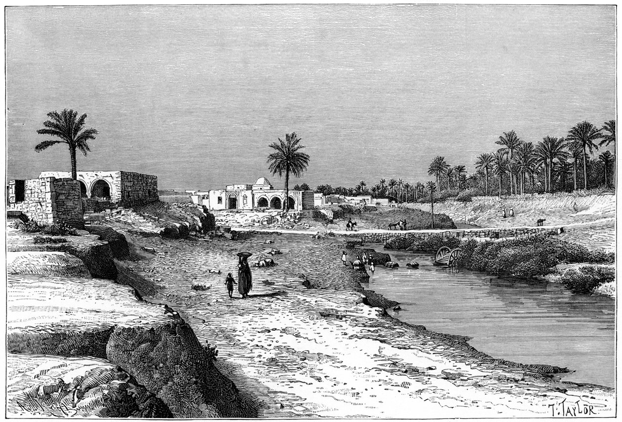 Cabes, Tunisia, 1895. av Armand Kohl