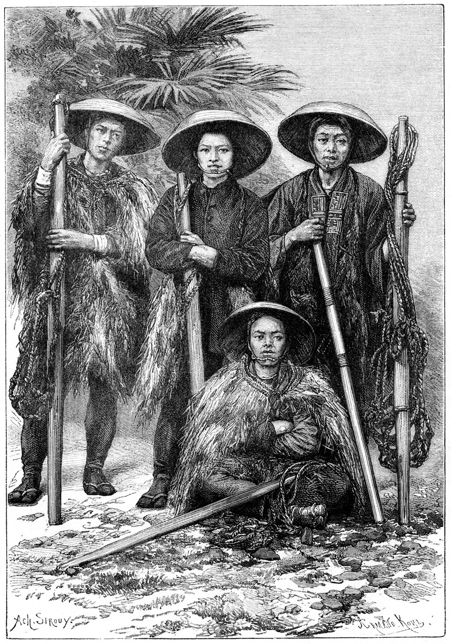 Japanske bønder, 1895. av Armand Kohl
