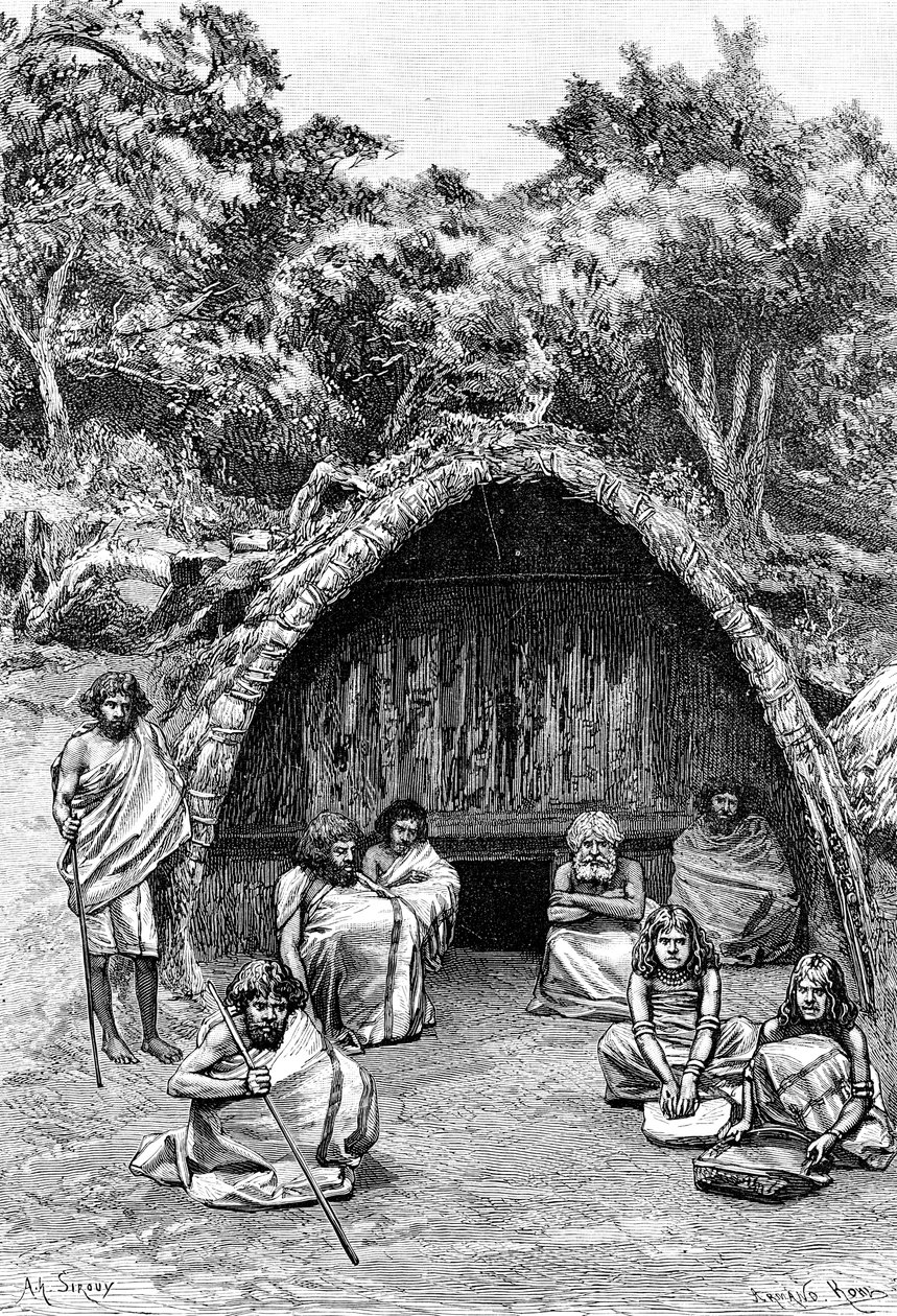 Alle, India, 1895. av Armand Kohl