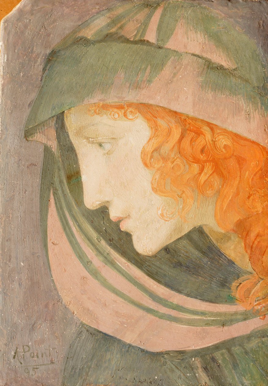 En muse, 1895 av Armand Point