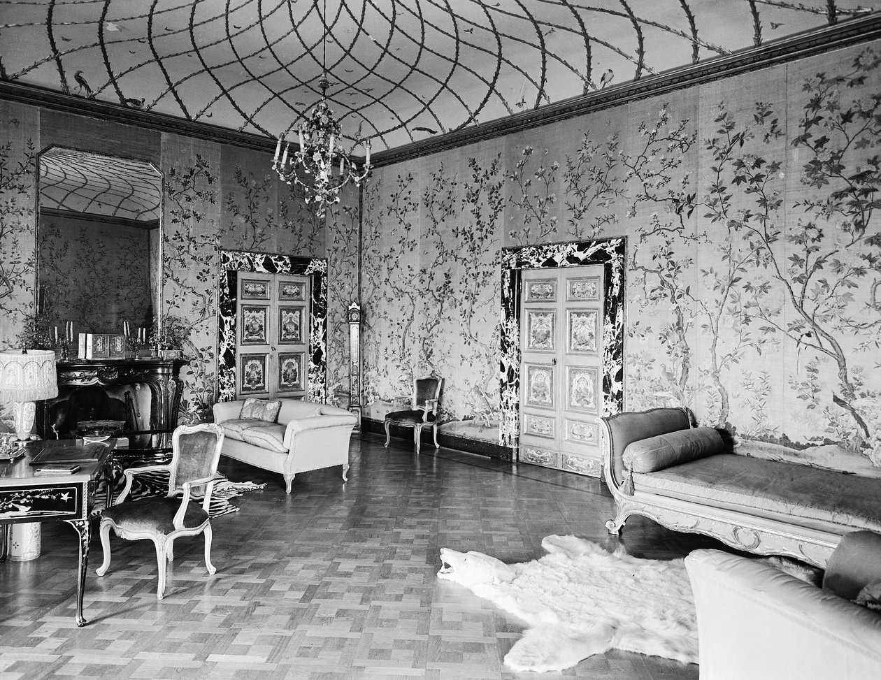 Et stort rom i Villa Madama, Roma av Armando Bruni