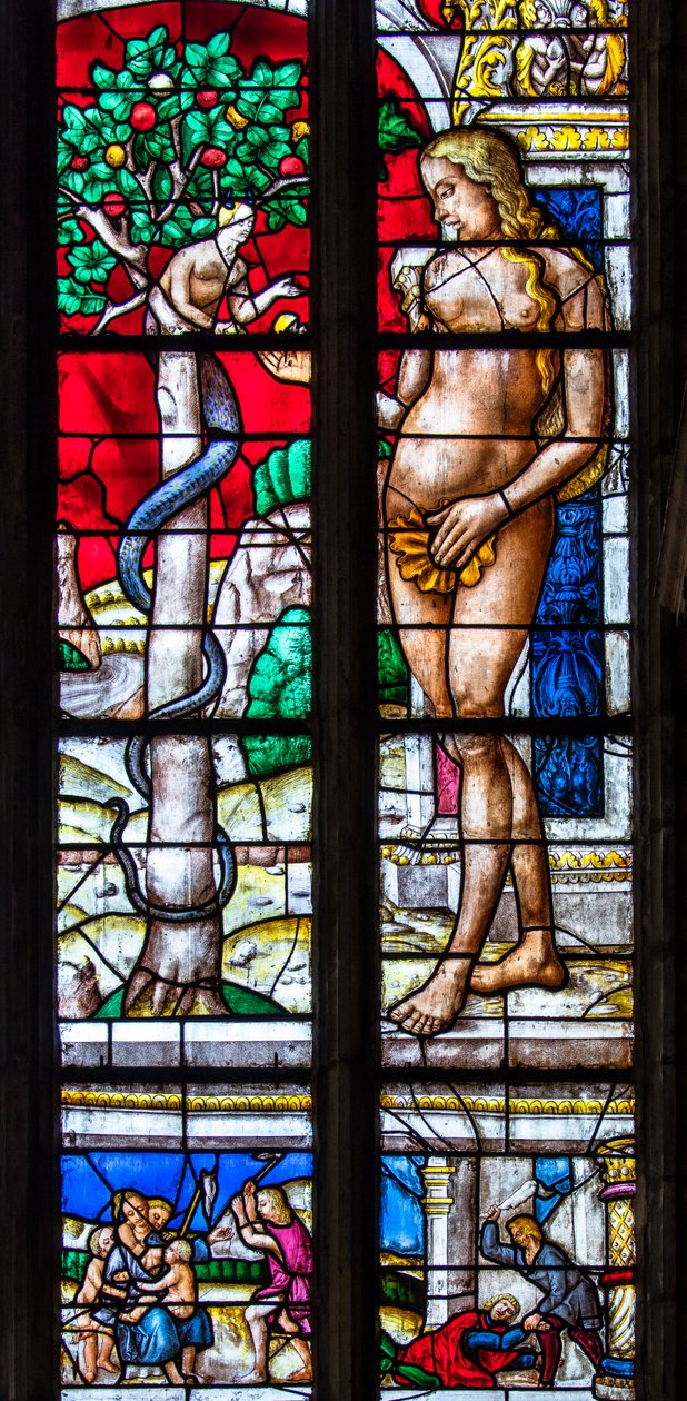 Sainte-Marie-katedralen, Auch, Gers, 2018 (glassmaleri) av Arnaud de Moles