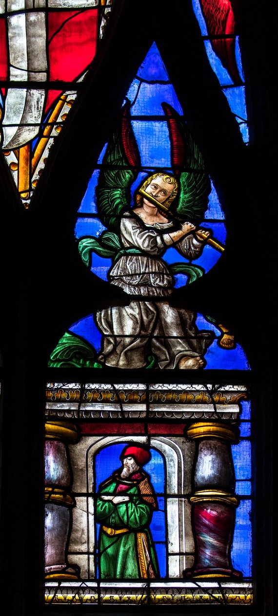 Sainte-Marie-katedralen, Auch, Gers, 2018 (glassmaleri) av Arnaud de Moles