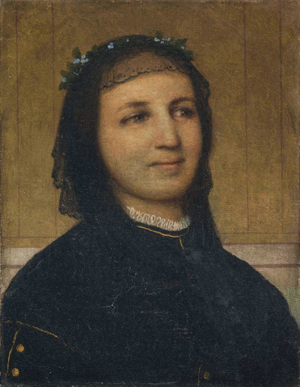 Portrett av Margaretha Antoinette Mähly-Schermar av Arnold Böcklin
