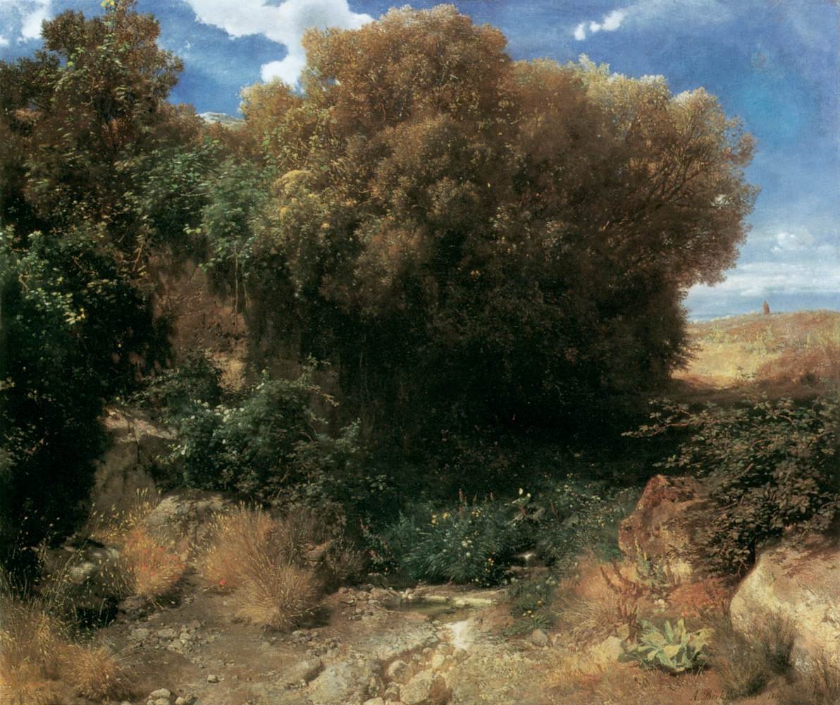 Landskapskampanje av Arnold Böcklin