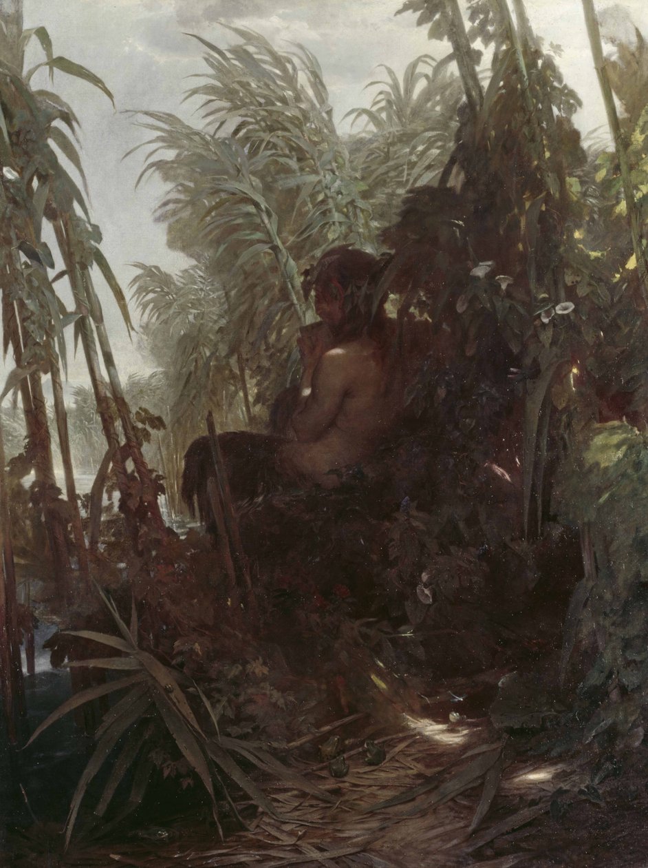 Pan i sivene av Arnold Böcklin