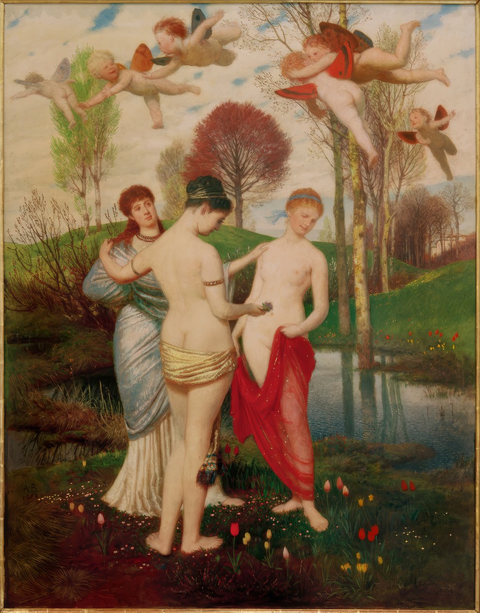 Vårsang av Arnold Böcklin