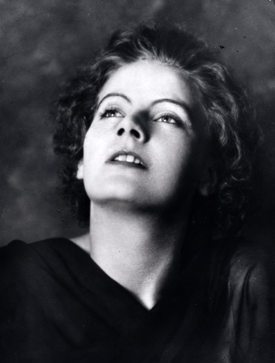 Greta Garbo, 1925 (bw-bilde) av Arnold Genthe