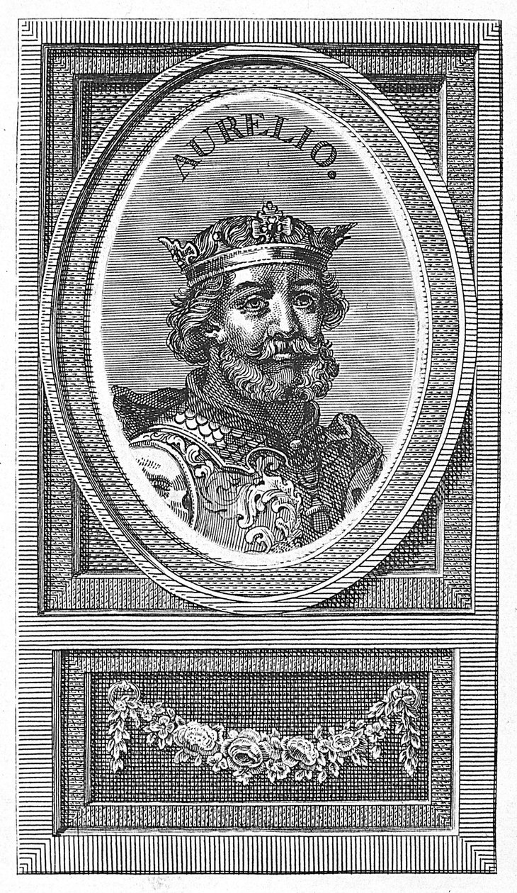 Aurelio, konge av Asturias av Arnold van Westerhout