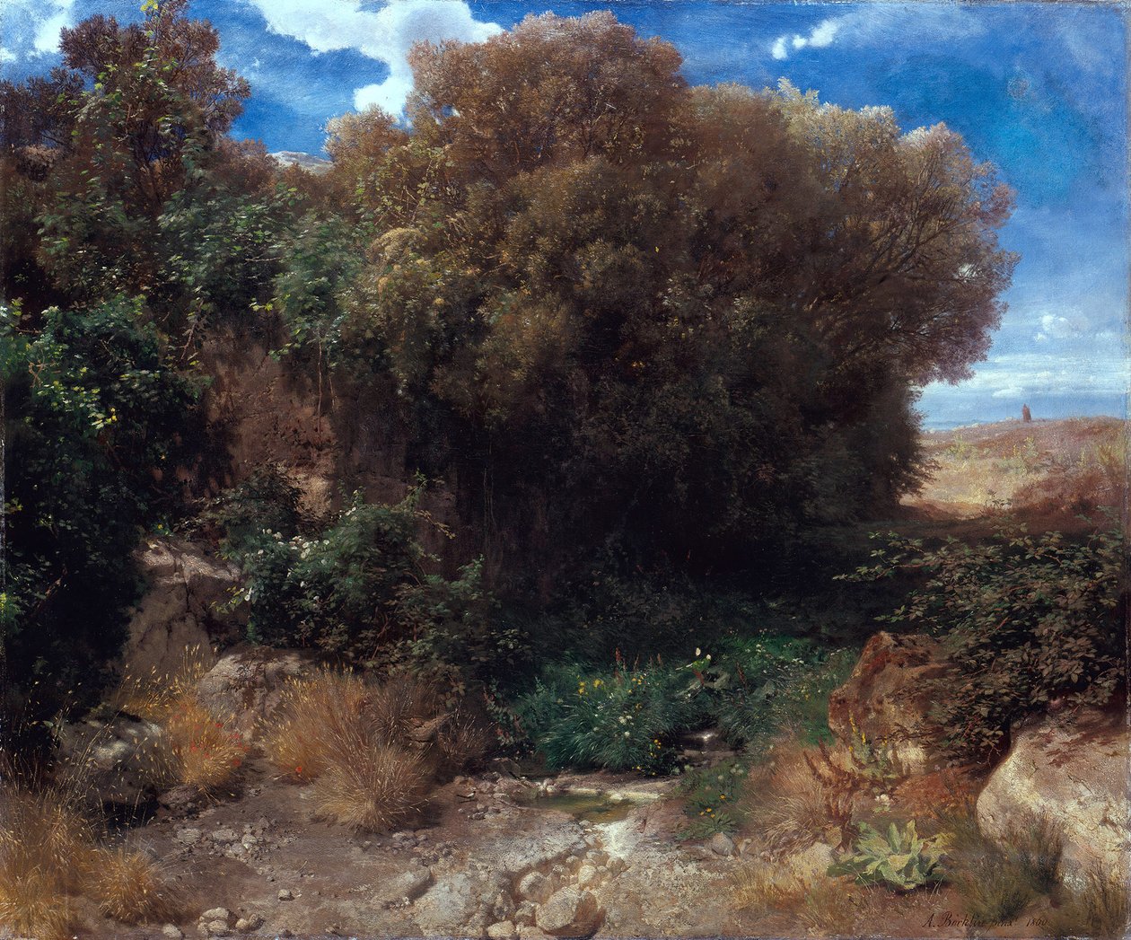 Landskap fra Campagna av Arnold Böcklin