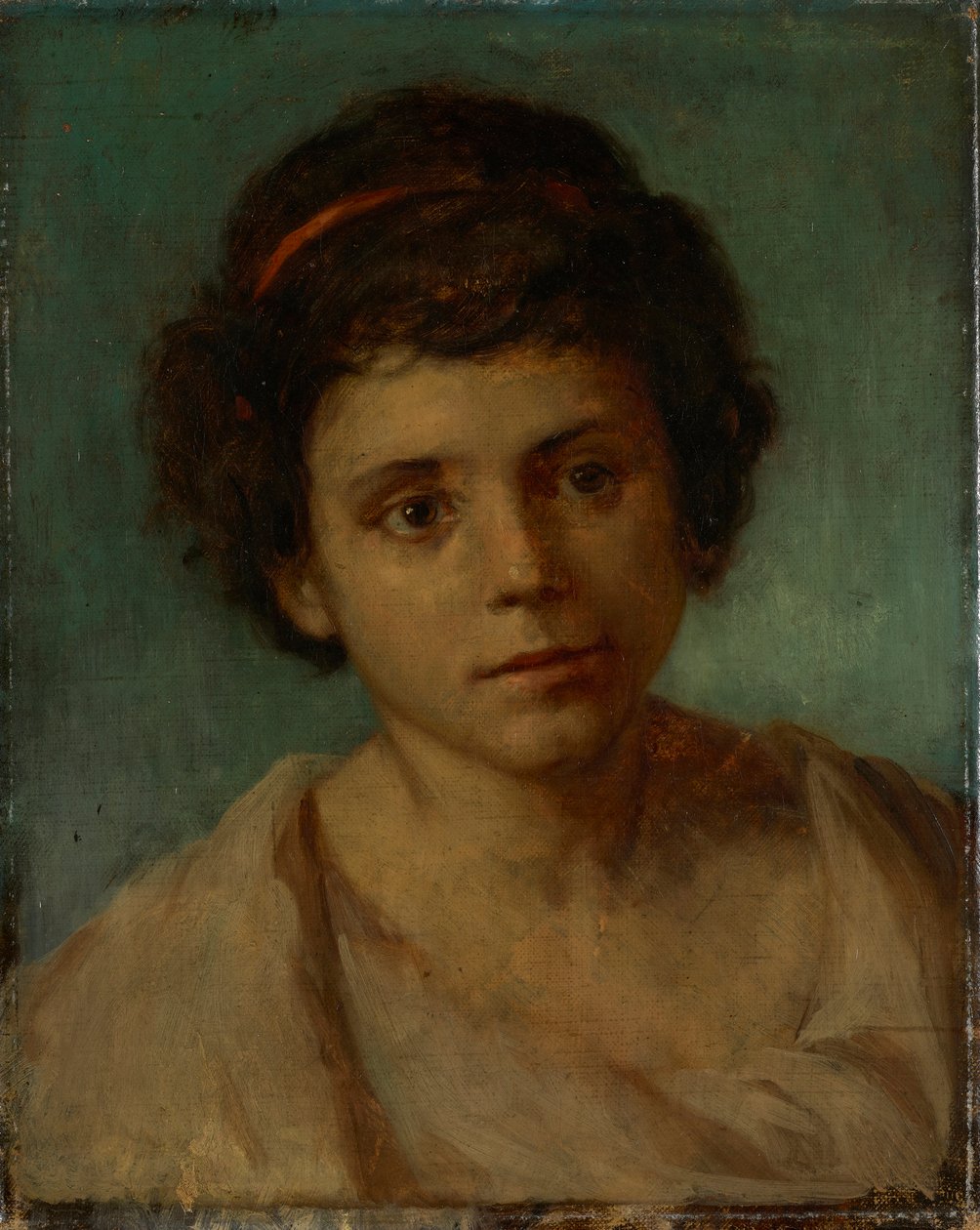 Ungdomshodet – Ifølge Hanfstaengl og dr. Röthel er tilskrivningen feilaktig, ukjent (München), 1800-tallet. av Arnold Böcklin