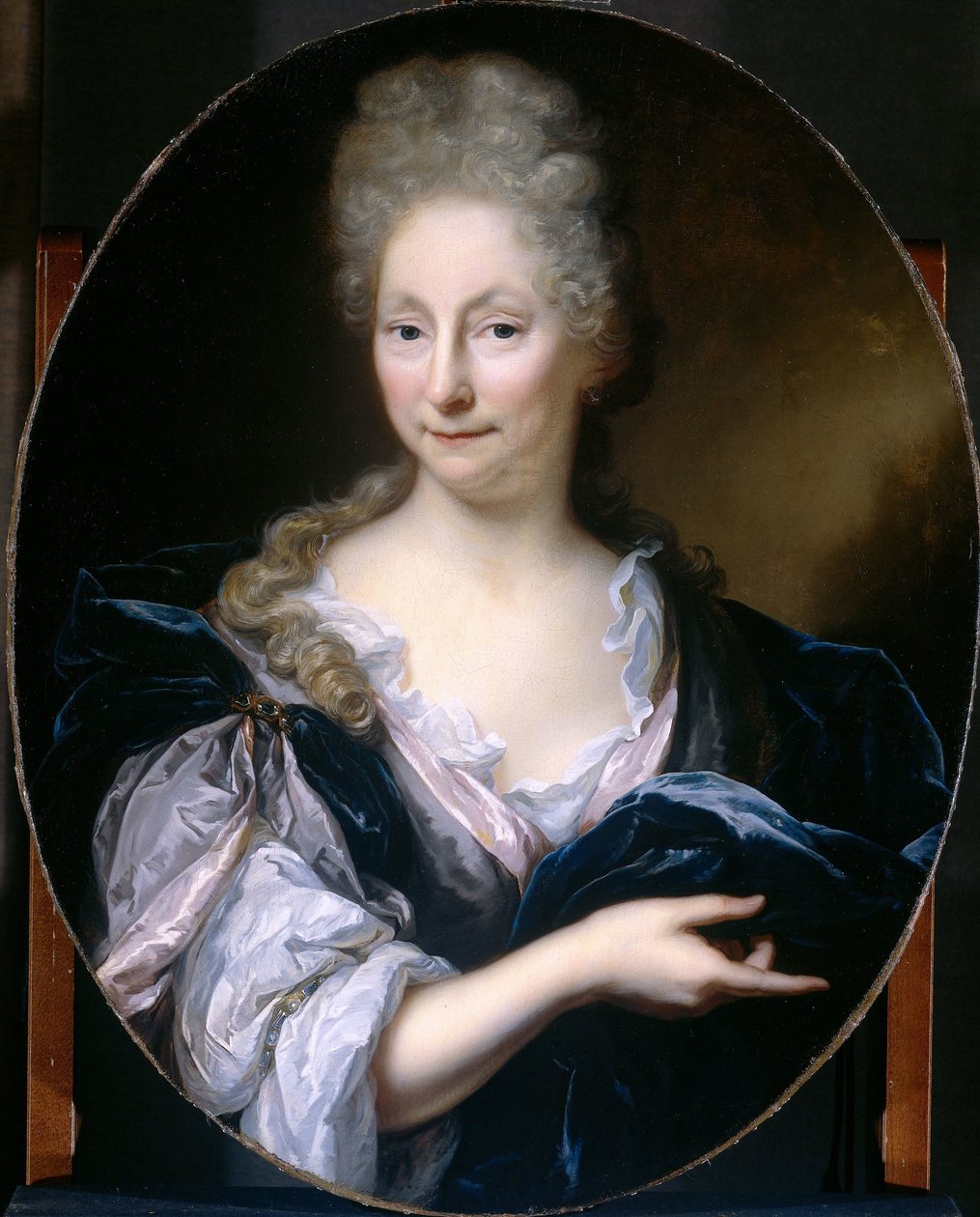 Portrett av Margaretha van de Eeckhout, kone til Pieter van de Poel av Arnold Boonen