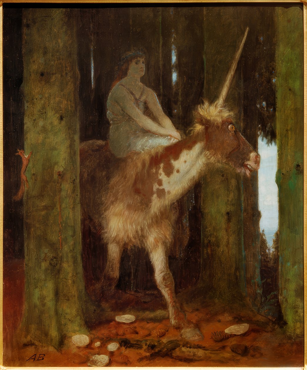 Skogens stillhet av Arnold Böcklin