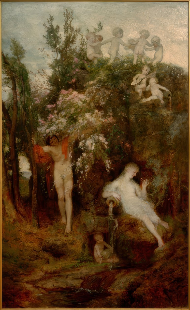 Elsker våren av Arnold Böcklin