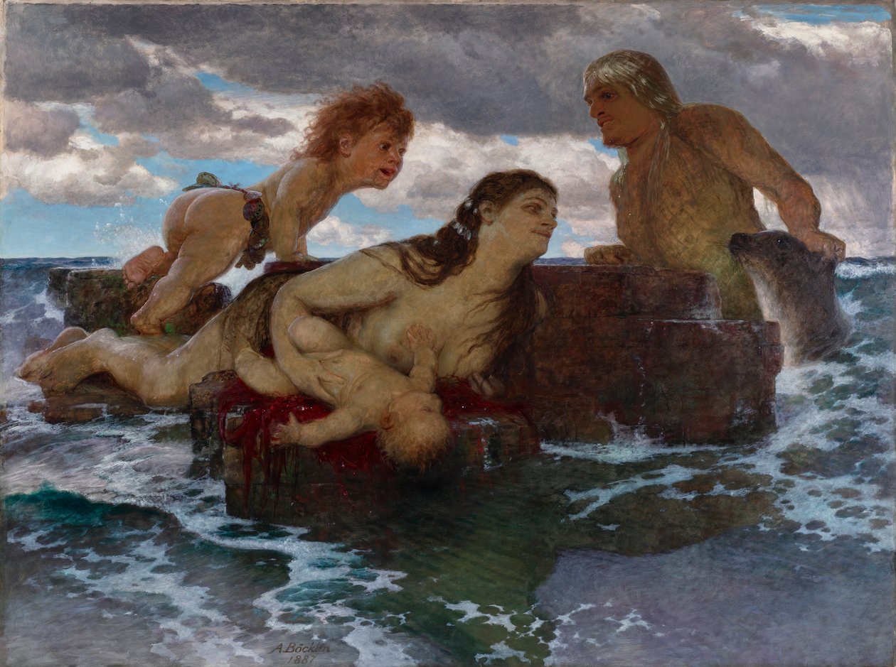 sjøidyll av Arnold Böcklin