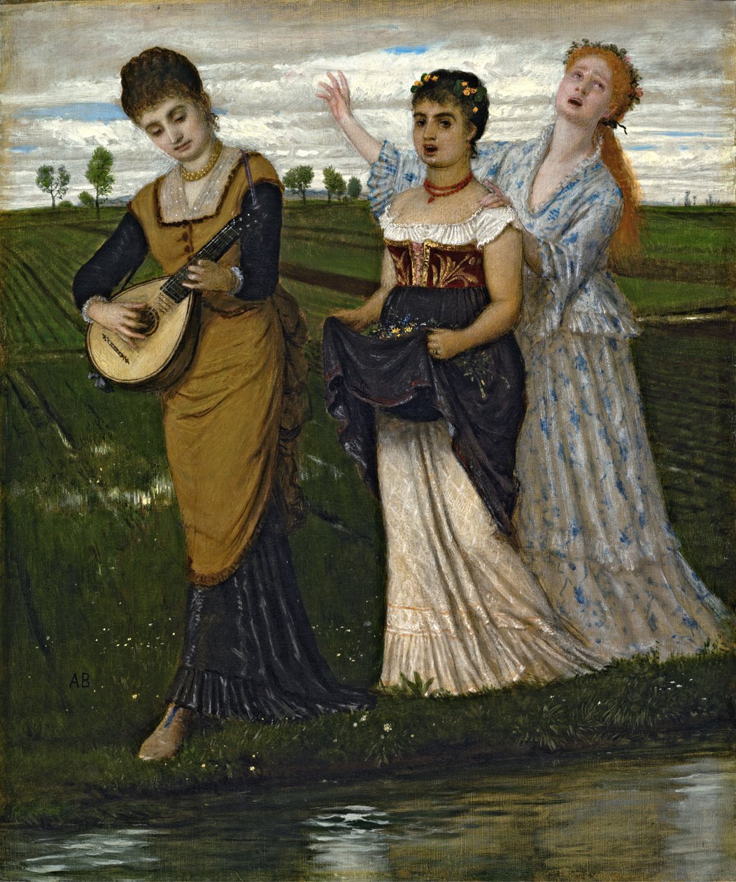 Våren (Songs of Spring) av Arnold Böcklin