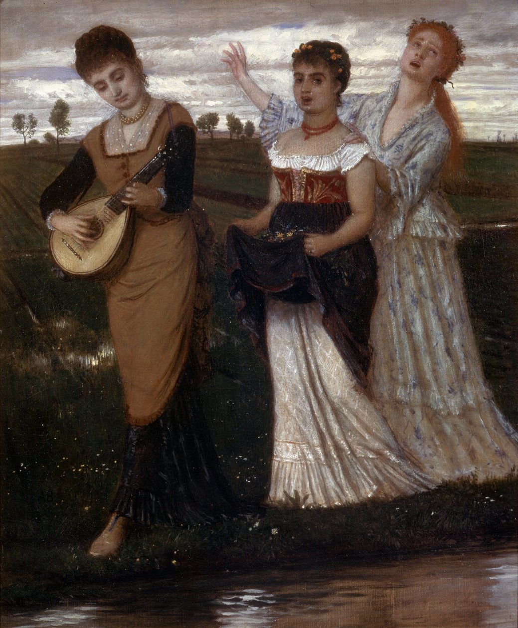 Våren, 1876. av Arnold Böcklin