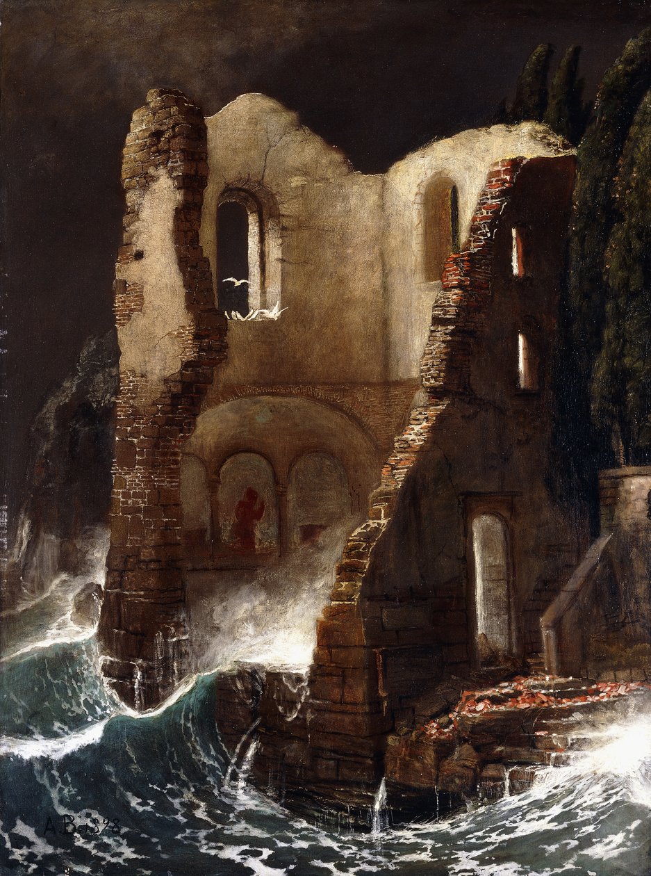 Kapellet; Kapellet, 1898 av Arnold Böcklin