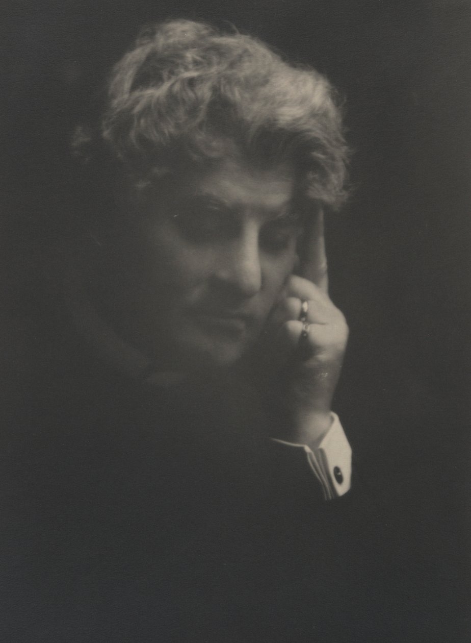 Portrett av David Belasco av Arnold Genthe