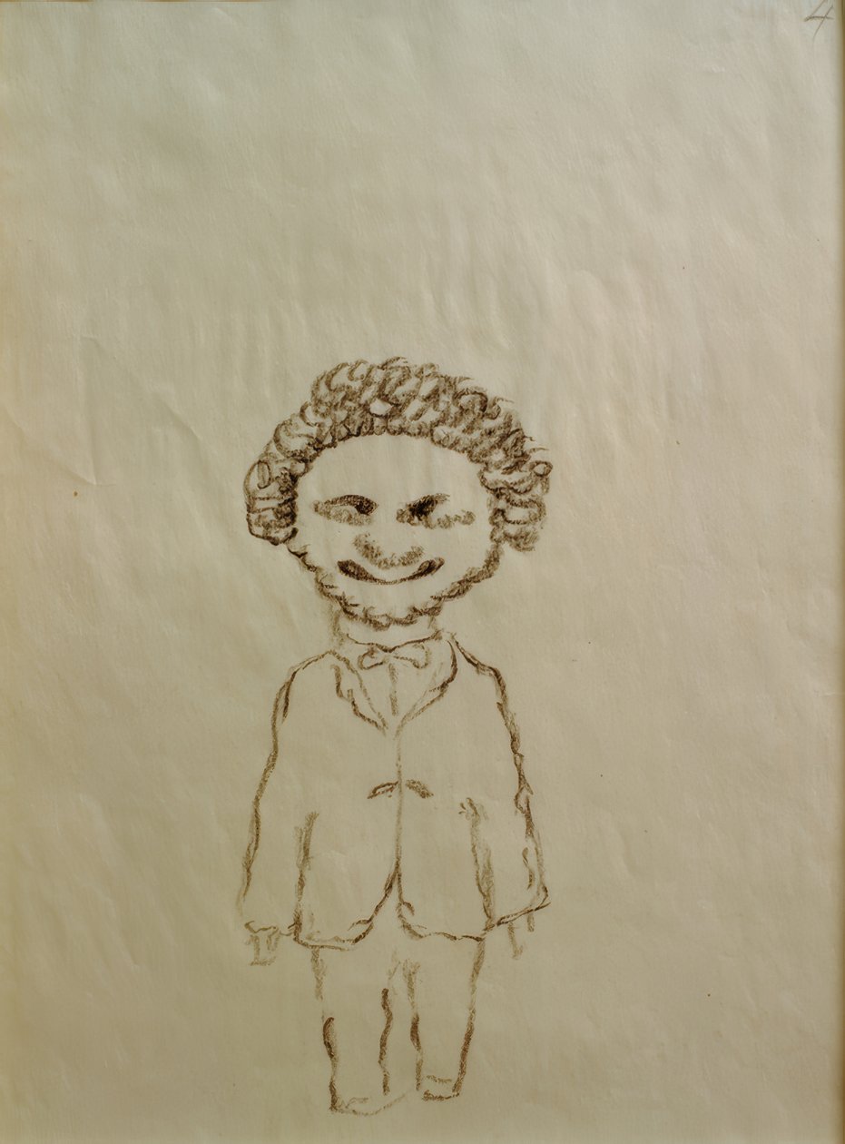 Karikatur 4 av Arnold Schönberg