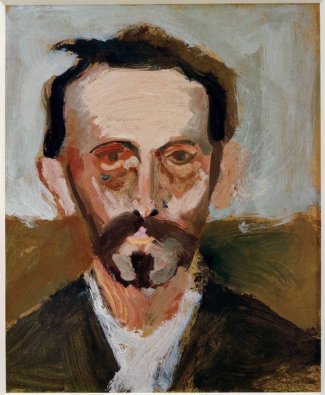 Portrett av en mann av Arnold Schönberg