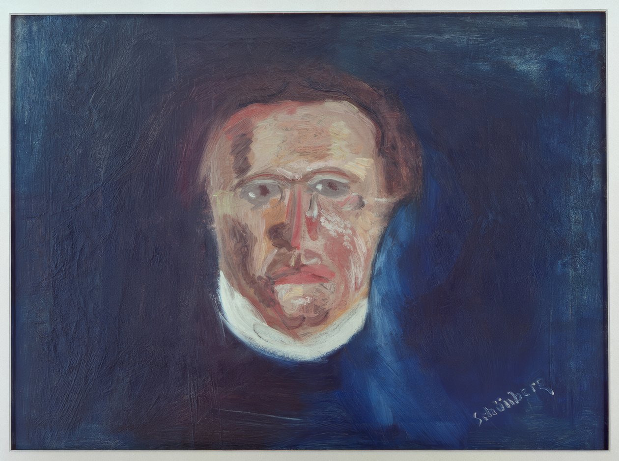 Portrett av en mann av Arnold Schönberg