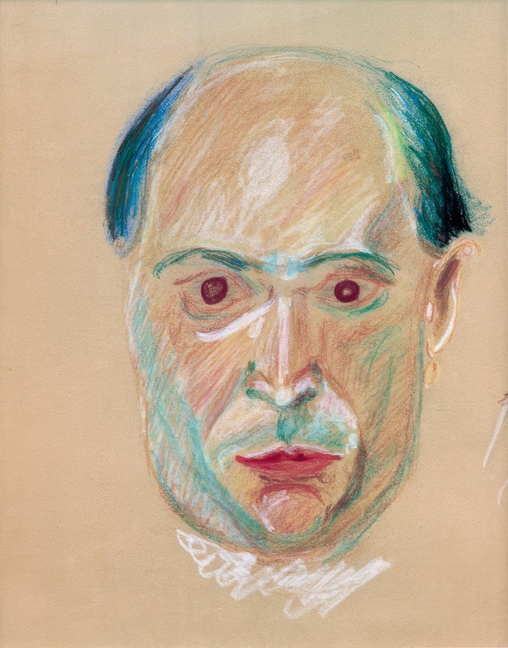 selvportrett av Arnold Schönberg