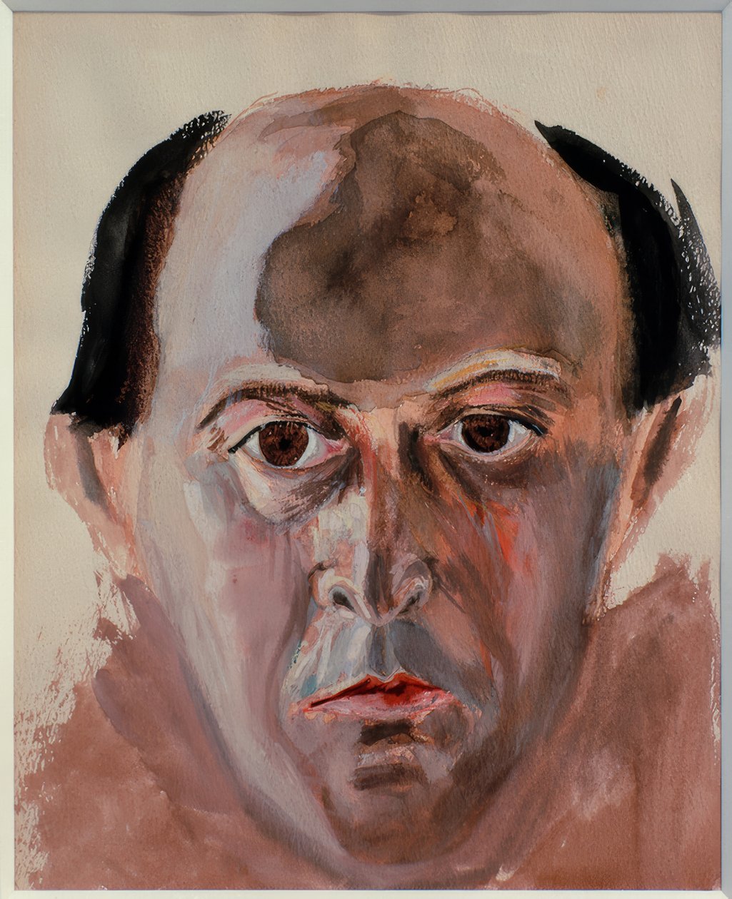 selvportrett av Arnold Schönberg