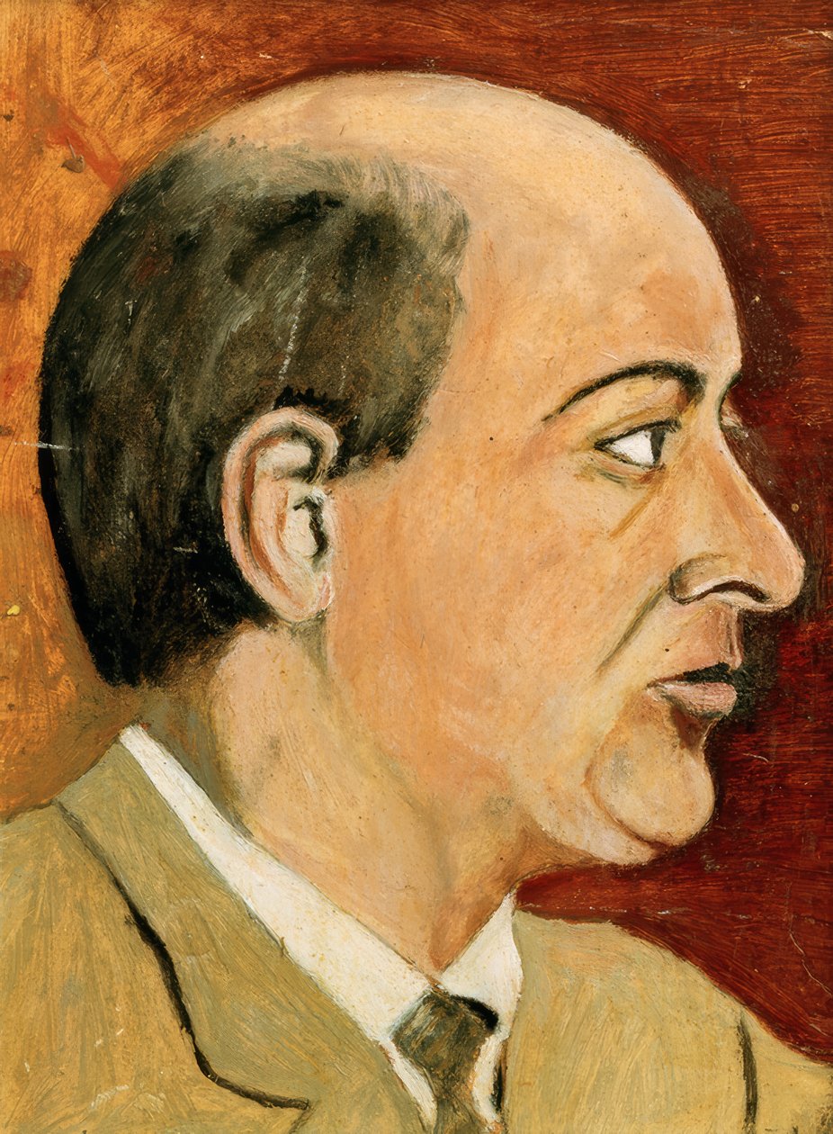 selvportrett av Arnold Schönberg
