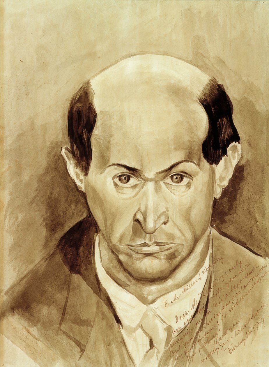selvportrett av Arnold Schönberg