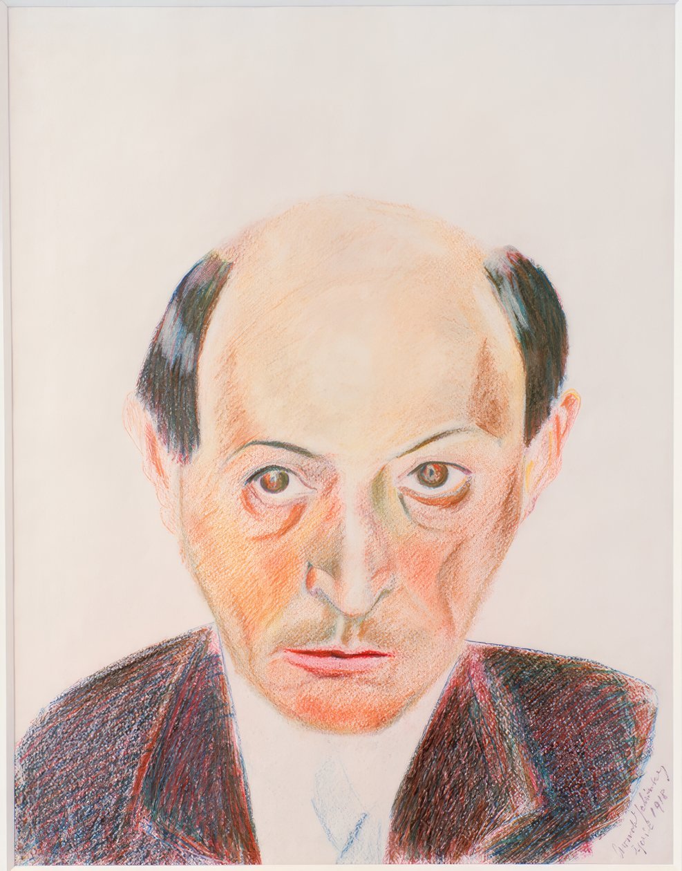 selvportrett av Arnold Schönberg
