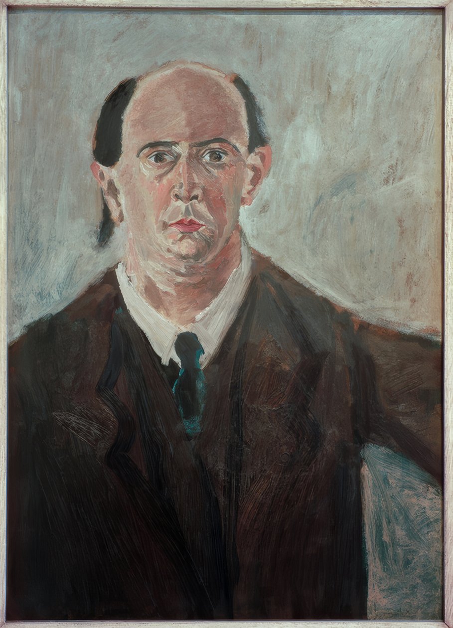 selvportrett av Arnold Schönberg