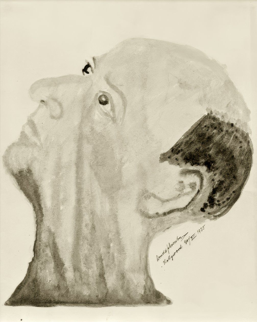 selvportrett av Arnold Schönberg