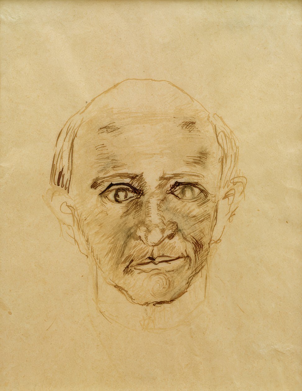 selvportrett av Arnold Schönberg