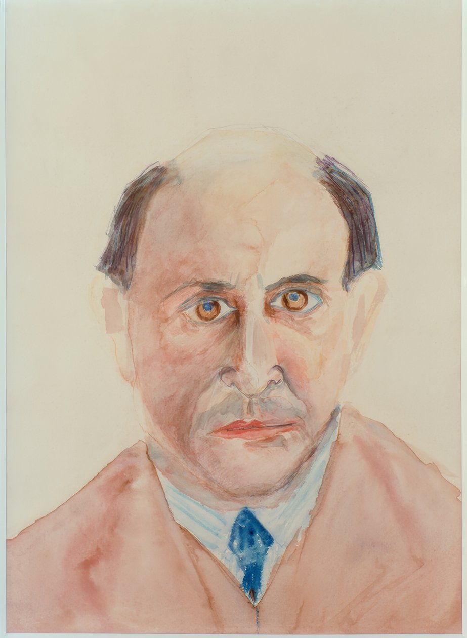 selvportrett av Arnold Schönberg