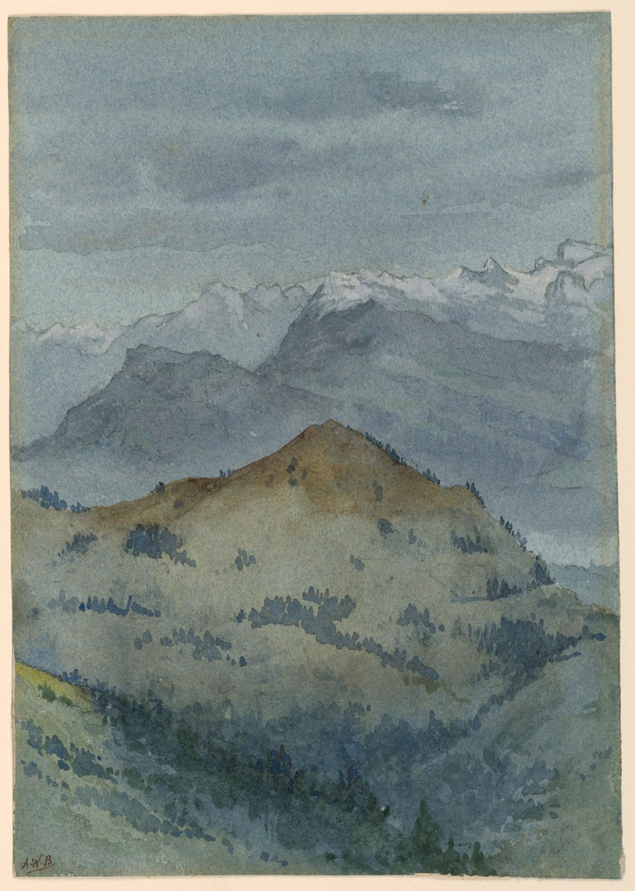Alpene av Arnold William Brunner
