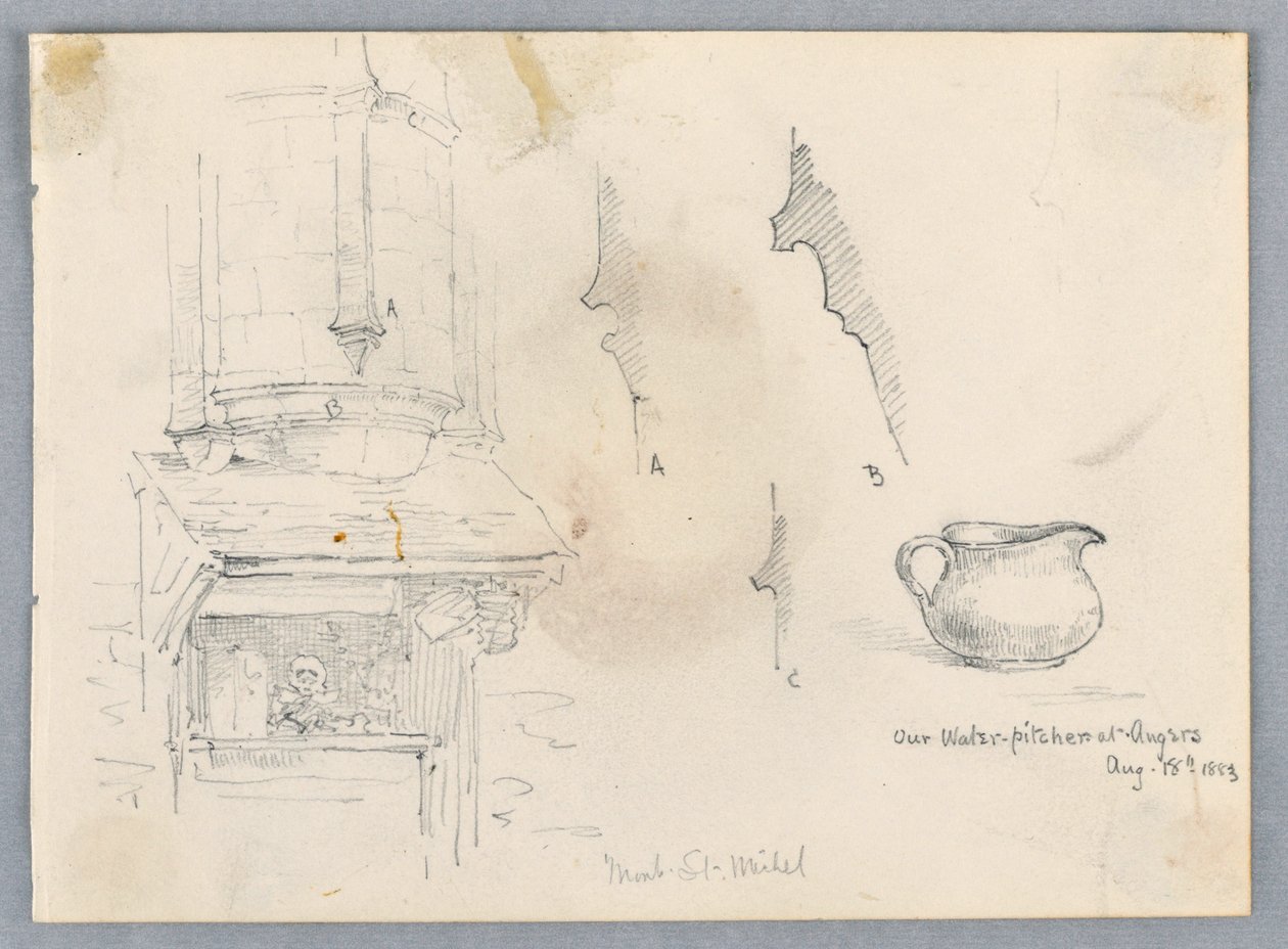 Arkitektoniske detaljer av Arnold William Brunner