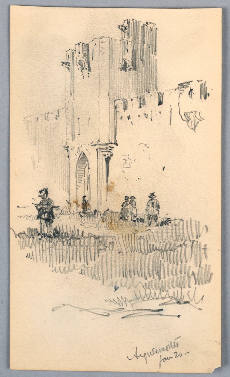 På Aigues—Mortes av Arnold William Brunner