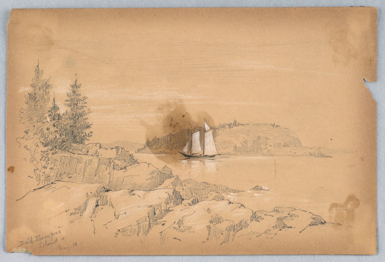 Bald Porcupine Island av Arnold William Brunner