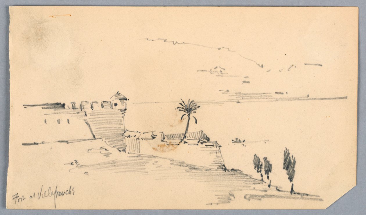 Fort ved Villefranche av Arnold William Brunner