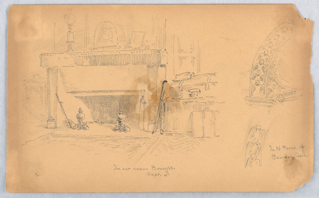 På rommet vårt, Bourges av Arnold William Brunner
