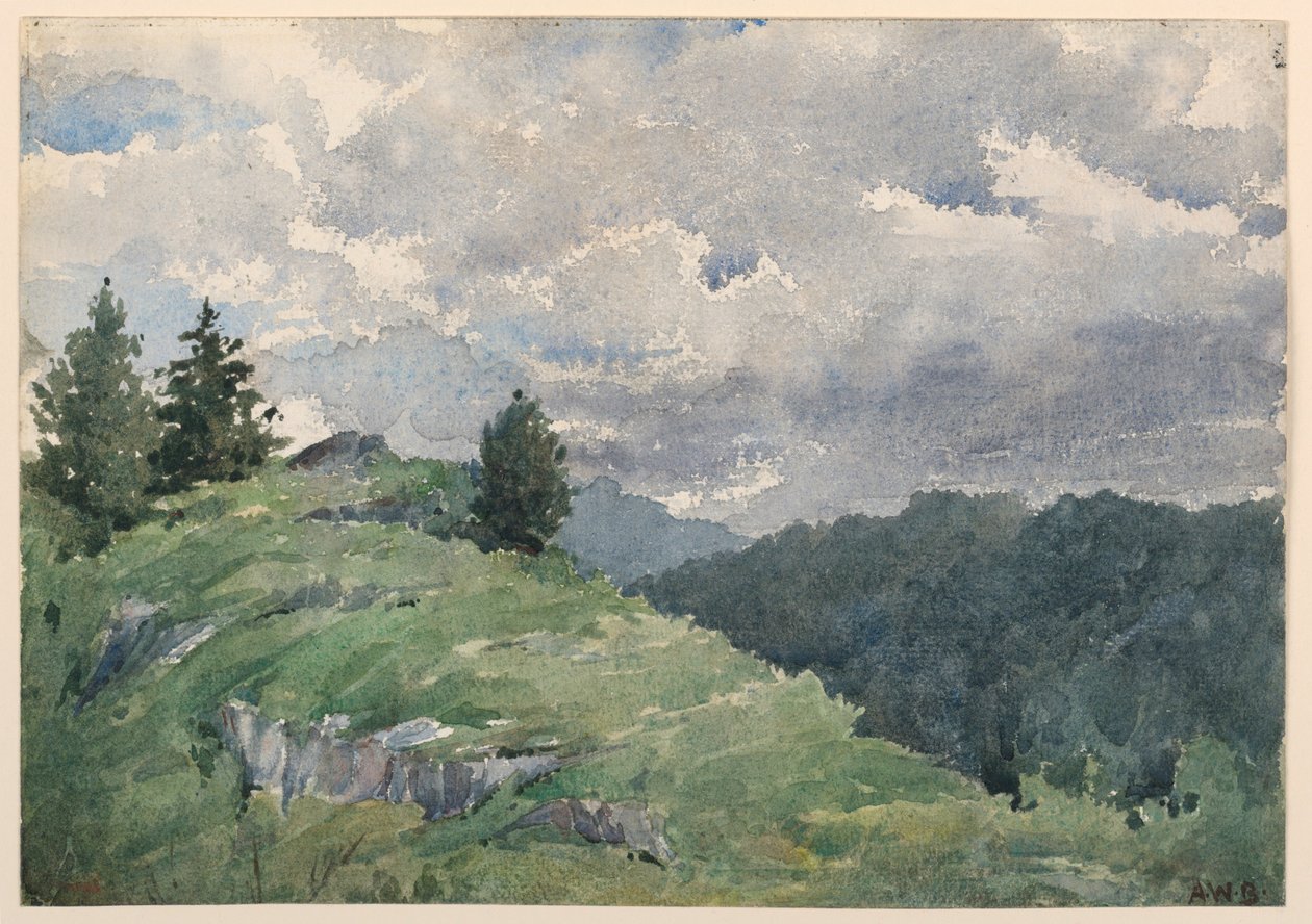 Landskap av Arnold William Brunner