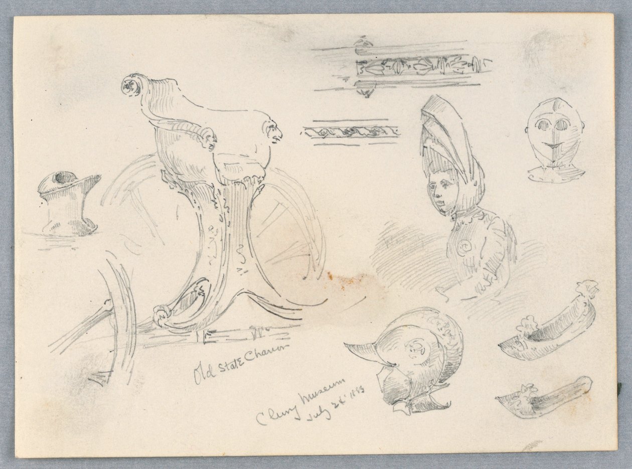 Cluny-museet, Paris av Arnold William Brunner